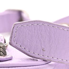 Balenciaga Agneau Arena Le Cagole Shoulder Bag XS Lilac