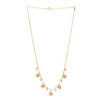 Christian Dior 18K Yellow Gold Diamond Mother of Pearl Rose Des Vents 5-Station Necklace