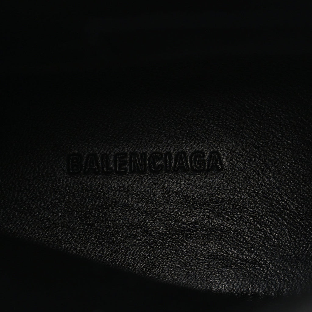 Balenciaga Calfskin Soft Rim Ankle Booties 37 Black
