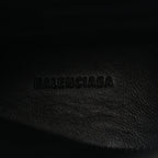 Balenciaga Calfskin Soft Rim Ankle Booties 37 Black