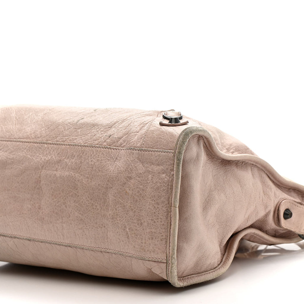 Balenciaga Agneau Classic Hardware City Bois De Rose
