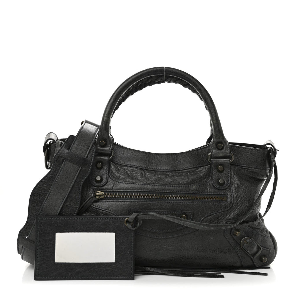 Balenciaga Agneau Classic Hardware First Anthracite
