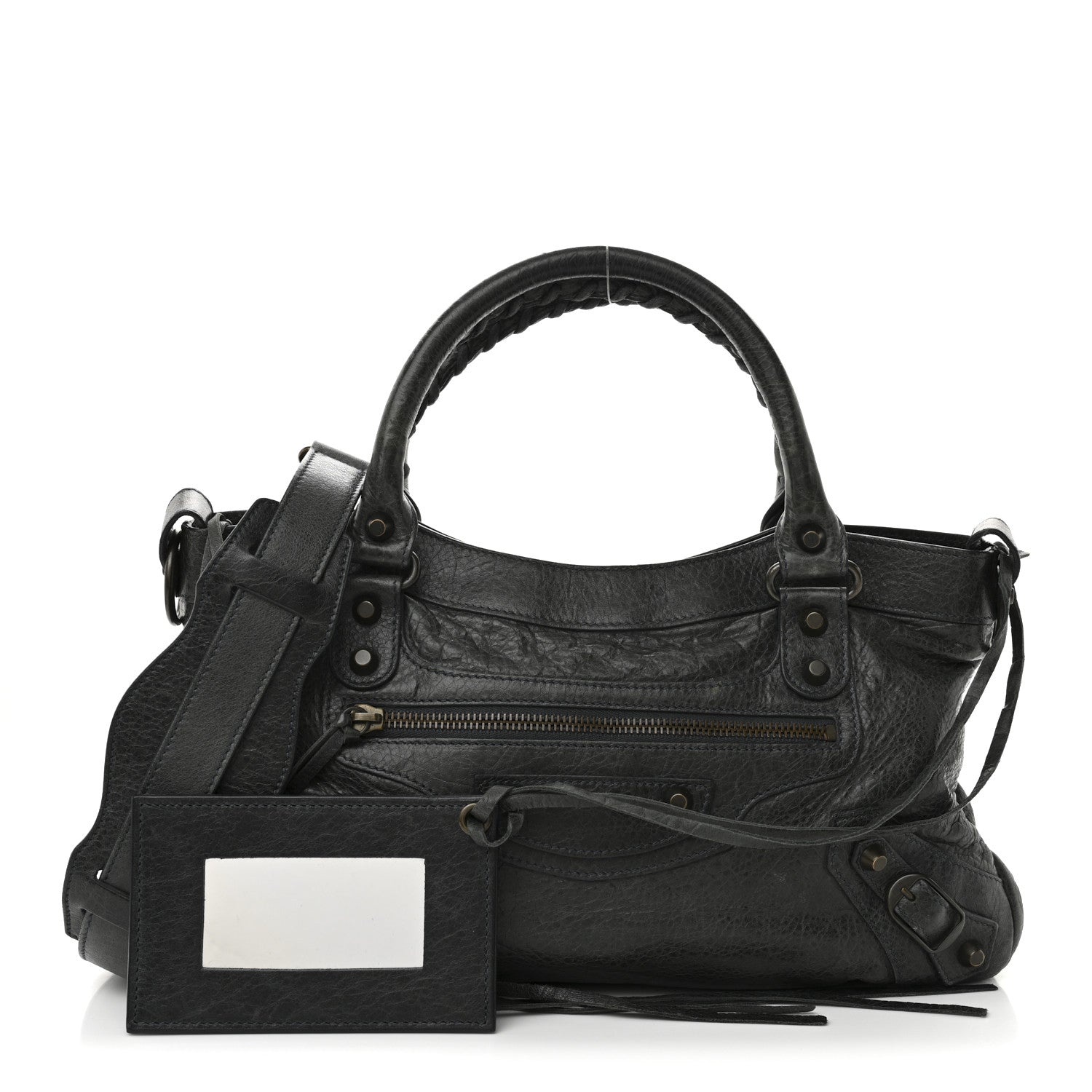 Balenciaga Agneau Classic Hardware First Anthracite