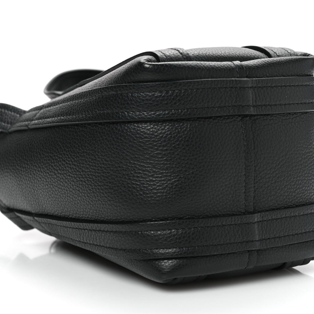Balenciaga Grained Calfskin Mini 2.0 Everyday North South Shoulder Tote Bag Black
