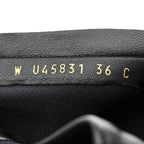 Chanel Stretch Lambskin Cap Toe CC Uniform Short Boots 36 Black