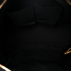 Balenciaga Chevre Gold Metallic Edge Hardware City Black