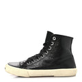 Balenciaga Agneau Arena Womens Paris High Top Sneakers 39 Black