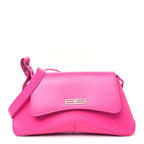 Balenciaga Box Calfskin Medium XX Flap Bag Lipstick Pink