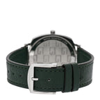 Gucci Stainless Steel Calfskin 35mm Grip Quartz Watch Green