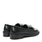 Chanel Lambskin Quilted CC Turnlock Loafers 35.5 Black