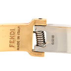 Fendi Metal F Is Fendi Bracelet M Gold Silver