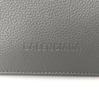 Balenciaga Calfskin Logo Embossed Small Tool 2.0 North-South Tote Balenciaga Grey