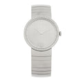 Christian Dior Stainless Steel Diamond Bezel 33mm La D De Dior Quartz Watch