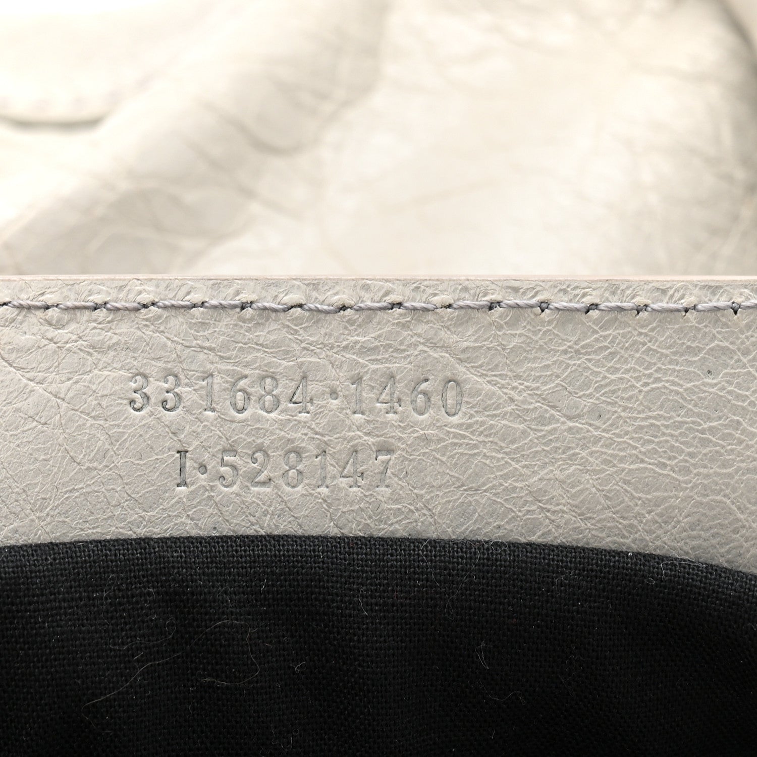 Balenciaga Agneau Giant 12 Silver Hardware Mini Twiggy Gris Glace
