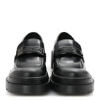 Christian Dior Brushed Calfskin Dior Code Lug Sole Platform 35mm Loafers 38.5 Black