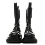 Bottega Veneta Calfskin The Lug Chelsea 55mm Boots 36.5 Black