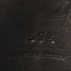 Bottega Veneta Calfskin The Tire Chelsea Boots 39.5 Wax Black Transparent
