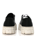 Prada Re-Nylon Gabardine Triangle Logo Double Wheel 50mm Sneakers 41.5 Black