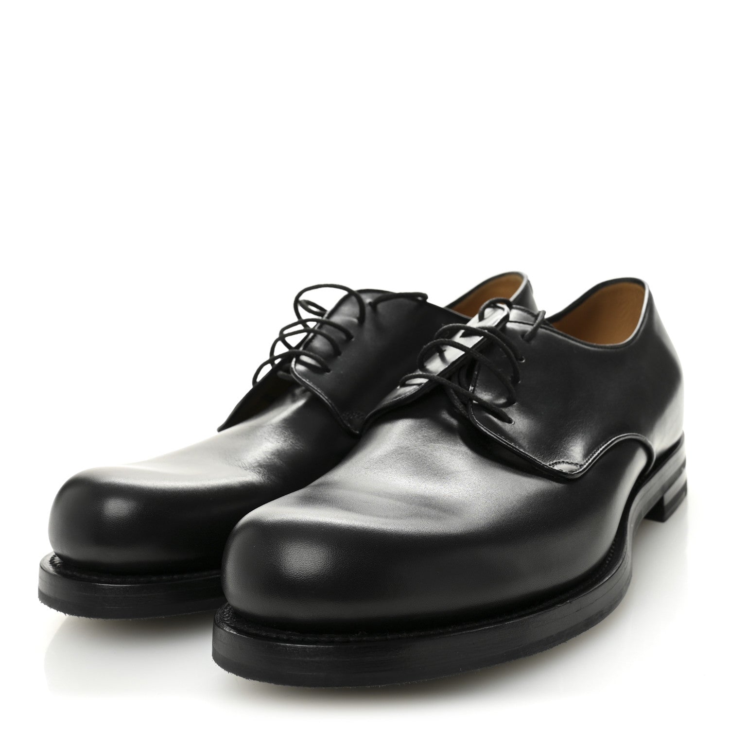 Gucci Knight Calfskin Mens Oxford Loafers 8.5 Black