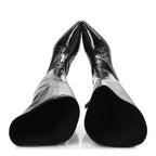 Miu Miu Nappa Stretch Knee High Heel Boot 36.5 Black