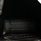 Balenciaga Coated Canvas Losange Monogram XXS Tote Black Grey