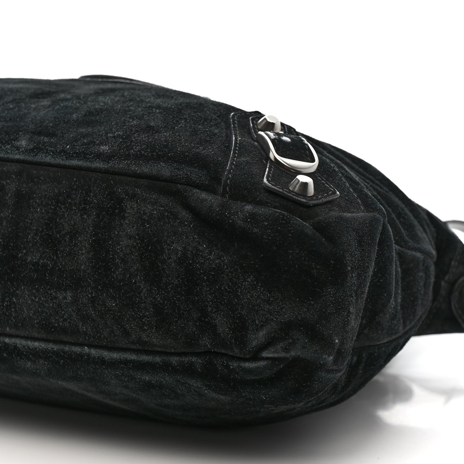 Balenciaga Baby Daim Suede Classic Hardware Town Black