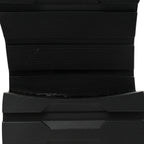 Chanel Shiny Lambskin Quilted Lace Up Combat Boots 39 Black