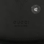 Gucci Nappa Matelasse Double G Marmont Loafers 42 Black