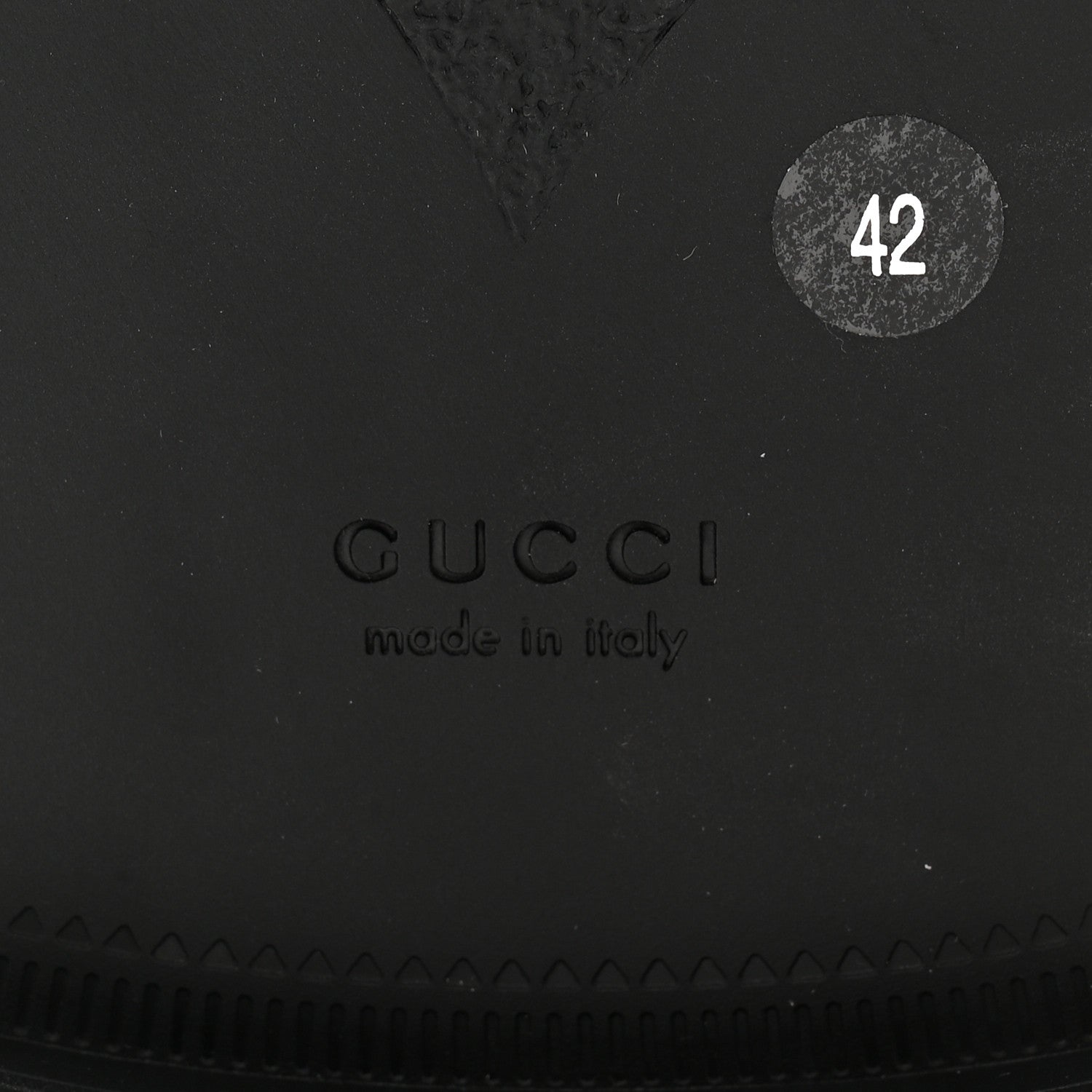 Gucci Nappa Matelasse Double G Marmont Loafers 42 Black