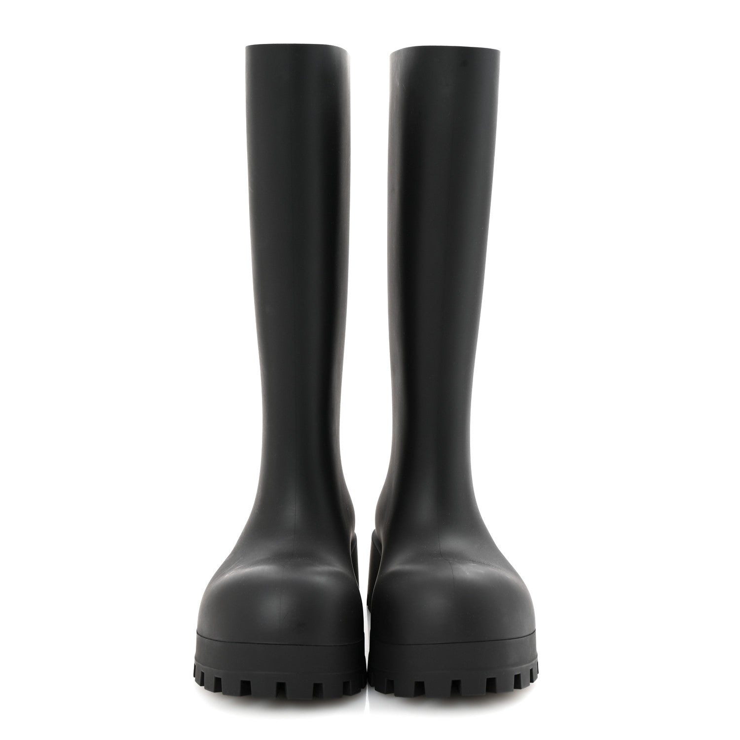Balenciaga Rubber Bulldozer Rain Boots 39 Black