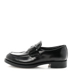 Prada Spazzolato Loafers 38 Black