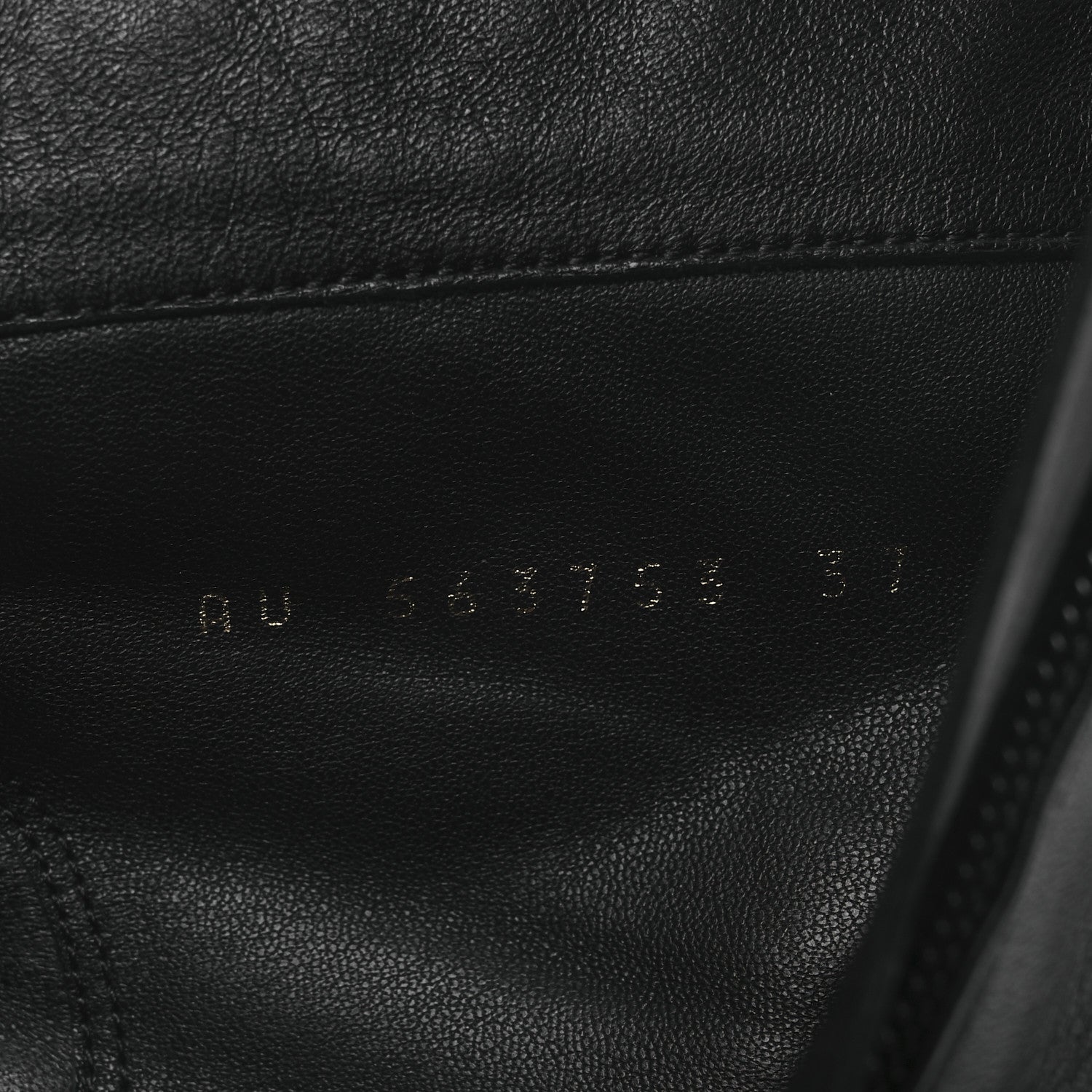 Saint Laurent Nappa Vendome Opyum 110 Ankle Boots 37 Black