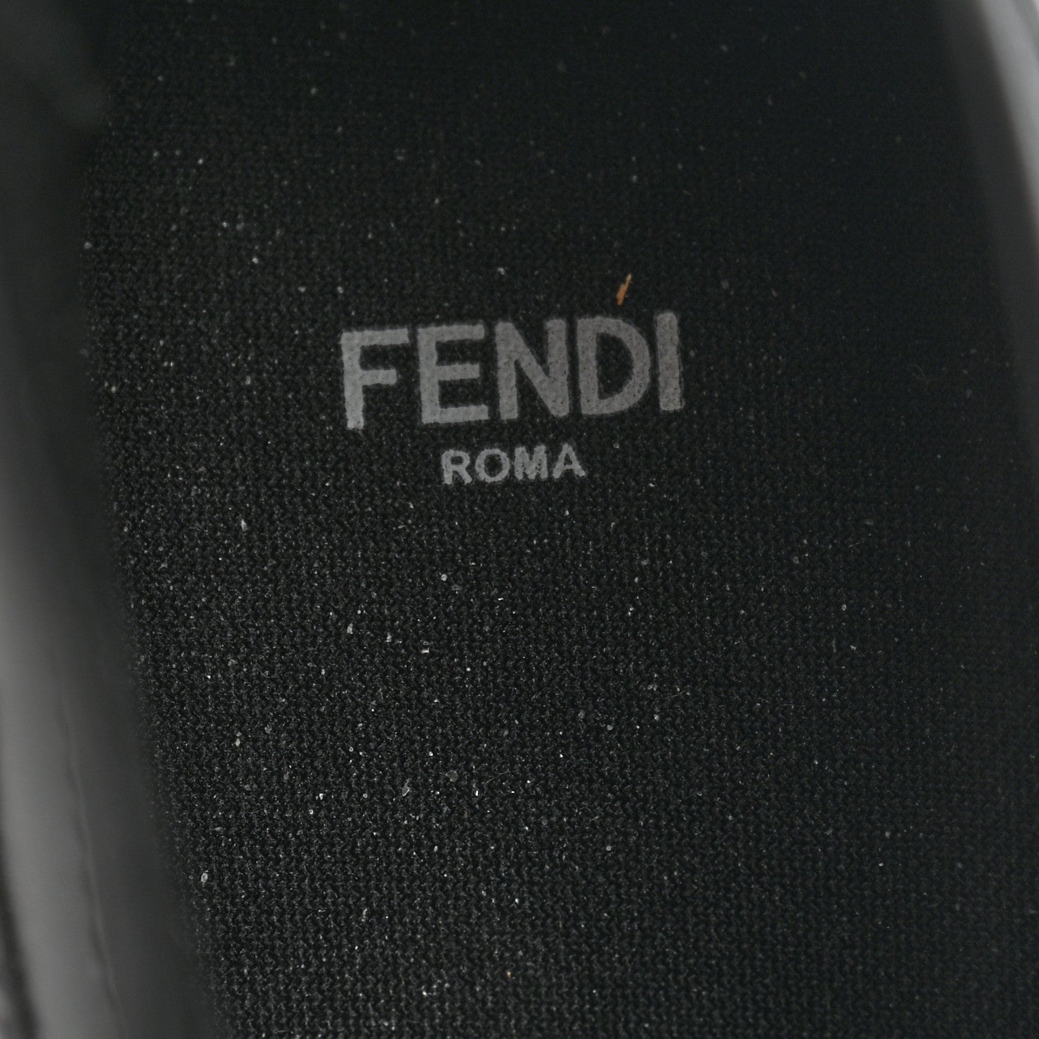 Fendi Calfskin Rubber Fendi Force Chelsea Boots 42 Black