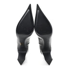 Balenciaga Calfskin Blade Knife Pumps 37 Black