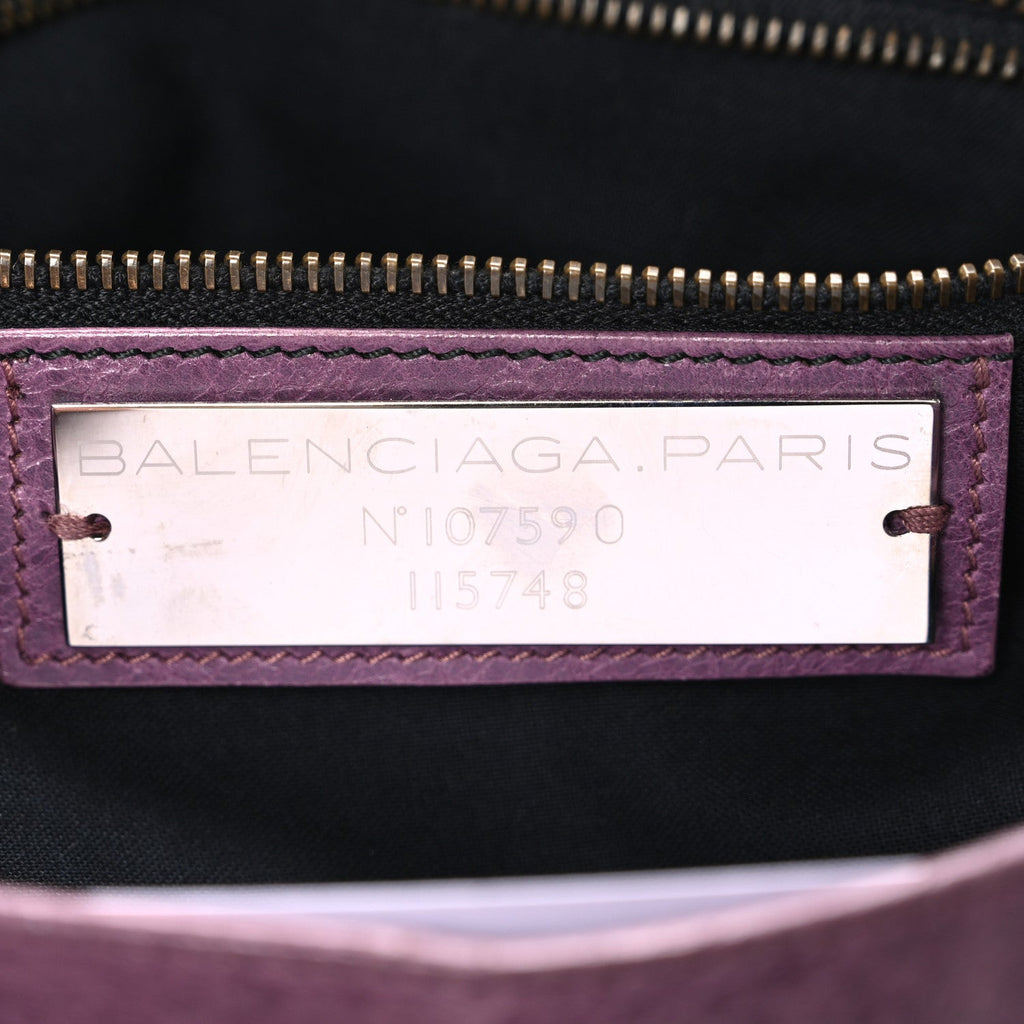 Balenciaga Agneau Classic Hardware City Murier