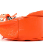 Balenciaga Agneau Arena Le Cagole Shoulder Bag XS Orange