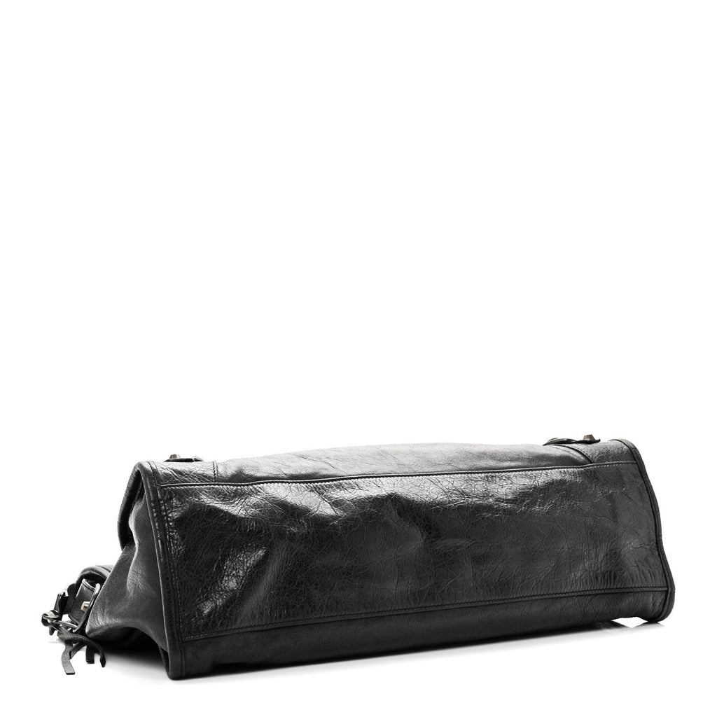 Balenciaga Agneau Classic Hardware City Black