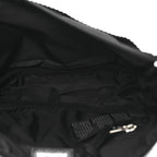 Balenciaga Recycled Sport Nylon Logo Embroidered Wheel Sling Bag Black Pink