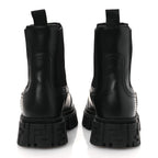 Fendi Calfskin Rubber Fendi Force Chelsea Boots 36 Black