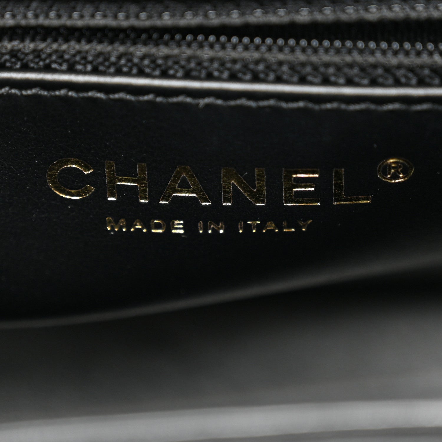 Chanel Shiny Aged Calfskin Quilted Nano Kelly Shopper Black