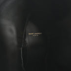 Saint Laurent Suede Eastwood Western Boots 35 Black