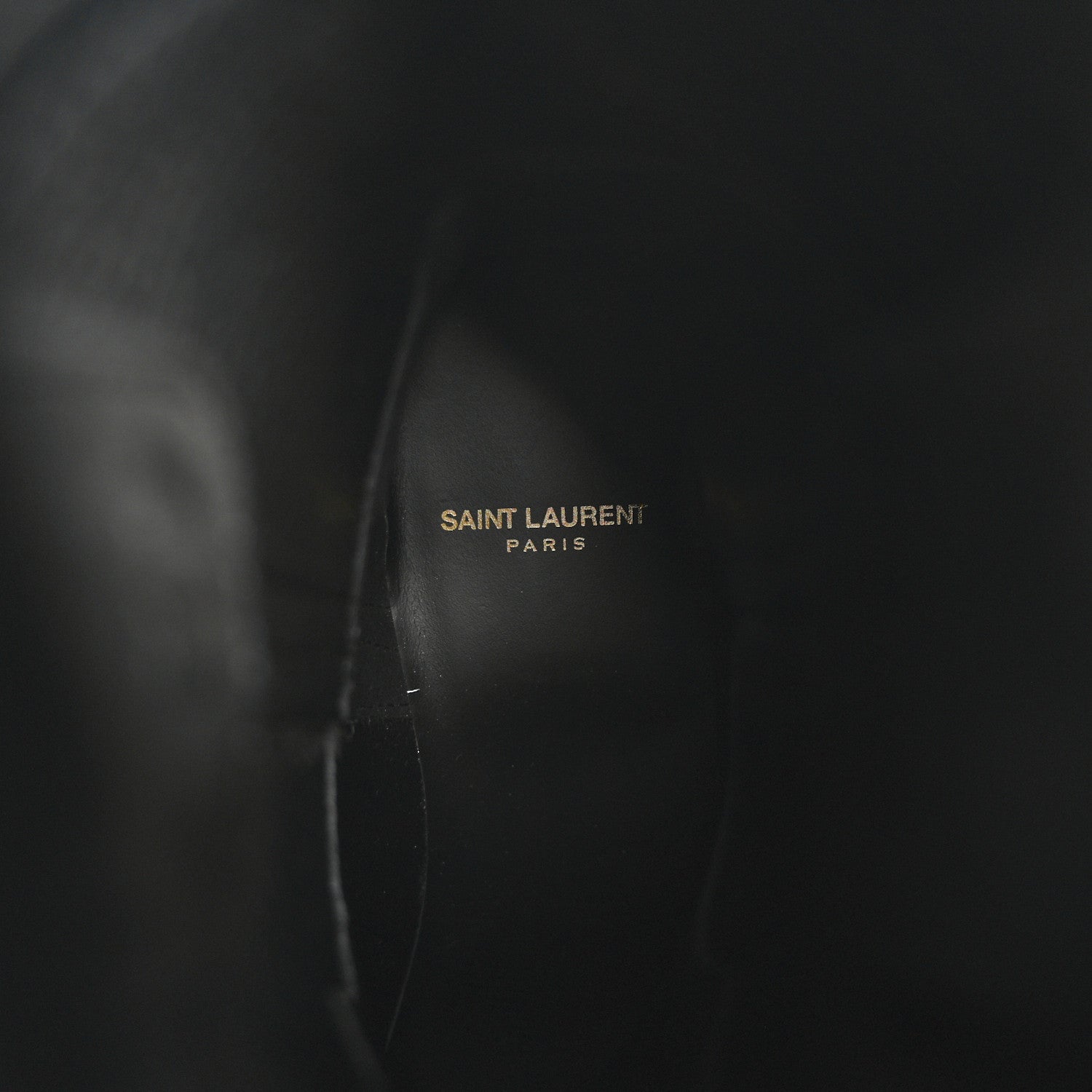 Saint Laurent Suede Eastwood Western Boots 35 Black