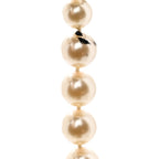 Chanel Graduated Pearl CC Long Necklace Gold