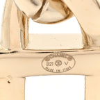Chanel Metal Crystal CC Vendome CC Dangle Earrings Gold