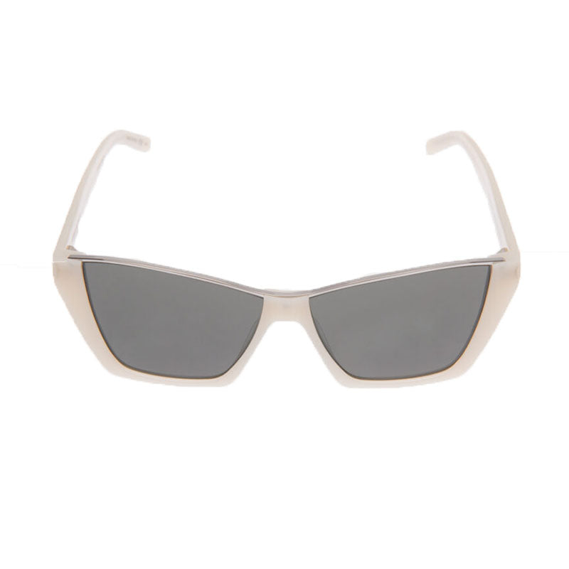 Saint Laurent Sunglasses Cat Eye Full Rim, Havana Frame and Green Lens SL369KATE002