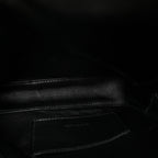 Balenciaga Calfskin Triangle Pouch M Bleu Canopee