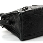Balenciaga Agneau Arena Storico Classic Hardware Nano Le City Black