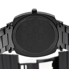 Gucci PVD Stainless Steel 38mm Grip Quartz Watch Black