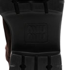 Miu Miu Suede Calzature Donna Boots 40 Morro