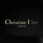Christian Dior Calfskin Cannage D-Leader Ankle Boots 37.5 Black